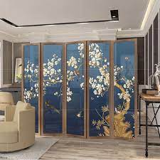 These decorative folding screens often wore beautiful these chinese wooden screen room dividers perfectly capture the beauty and elegance of asian culture, which shows in the silent serenity they emit. Chinese Style Contracted Screen Partition Living Room Divider Cloth Art Folding Solid Wood Office Porch Hotel Mobile Screen Screens Room Dividers Aliexpress