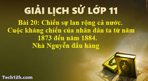We did not find results for: Giáº£i Bai 20 Lá»‹ch Sá»­ 11 Chiáº¿n Sá»± Lan Rá»™ng Ra Cáº£ NÆ°á»›c Cuá»™c Khang Chiáº¿n Cá»§a Nhan Dan Ta Tá»« NÄƒm 1873 Ä'áº¿n NÄƒm 1884 Nha Nguyá»…n Ä'áº§u Hang Tech12h