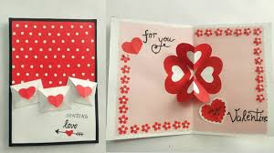 It's very easy and simple paper craft idea. Diy Valentine Pop Up Card Ideas How To Make Simple Ans Easy Valentine Pop Up Card