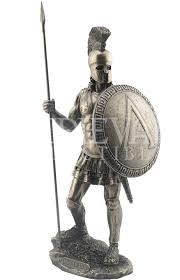 Two roman republican denarii, minted by lucius titurius sabinus in 89 bc. Download Spartan Warrior With Spear And Hoplite Shield Statue Ancient Roman Soldier Statues Full Size Png Image Pngkit