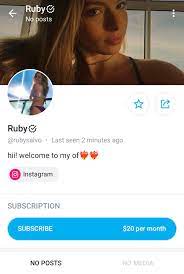 👀 : r/rubysalvoonlyfans