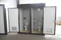 Suihe Prefab Mobile Portable Twin Toilet
