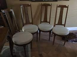 Check spelling or type a new query. Mid Century Modern Cane Walnut Round Seat Dining Chairs Set Of 4 Midcenturymodern Dining Chairs Dining Chair Set Chair