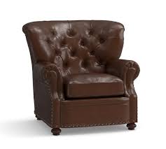 Lansing Leather Armchair Leather Armchair Grey Leather Chair Armchair