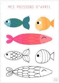 DIY] Spécial Poisson d'avril - Des petits poissons d'avril pour les enfants  (modèles à télécharger + coloriage) - Dessine-moi une licorne