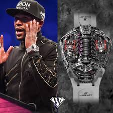 Часы big bang unico titanium ceramic. Floyd Mayweather Hublot Mp 05 Sapphire La Ferrari Superwatchman Com