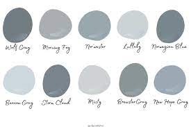 Benjamin moore boothbay gray is a light grey blue paint color. Blue Gray Paint Colors The Perfect Moody Blues Love Remodeled