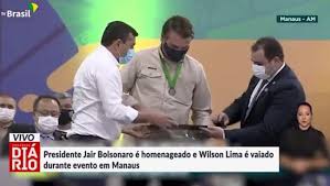 Wilson miranda lima (santarém, 26 de junho de 1976), é um jornalista e político brasileiro filiado ao partido social cristão (psc). Presidente Jair Bolsonaro E Homenageado E Wilson Lima E Vaiado Durante Evento Em Manaus Veja Video