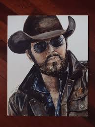 Grand Canyon of Yellowstone oil painting completed