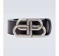 Balenciaga BB Large Leather Belt