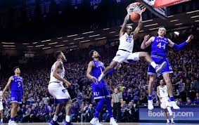 His shot is blocked by kansas forward silvio de sousa, who then stands over gordon as he lie on the court. Ku K State Preview Jayhawks Not Used To Chasing Commentary The Kansas City Star
