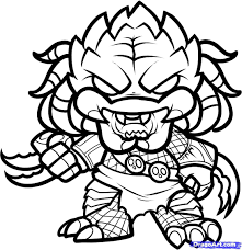 Alien vs predator predator mask lego coloring pages coloring pages for boys coloring pages to print coloring book predator tattoo aliens star wars cartoon. Pin On Small Predator