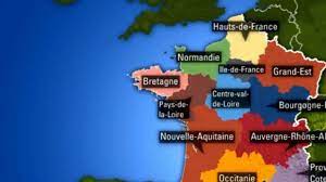 Carte de france avec les 13 nouvelles regions. Les Noms Des 13 Nouvelles Regions Francaises