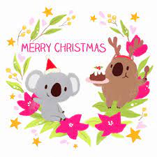 226.4k views # christmas# emma watson# merry christmas# merry xmas#xmas Merry Christmas Animation Gif By Paper Rabbits Find Share On Giphy