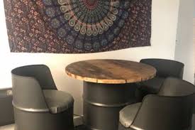 Oil Drum Seat Oil Drum Table Oil Drum Furniture Recycled Oil Drums Oil Drum Ideas Oil Drum Car Furniture Furniture