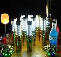 4-Pack LED Strobe Batons - Party Lights For Nightclubs & Bottle Service