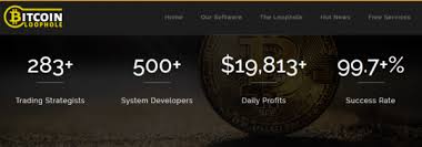 They are focused on using bitcoin loophole is an auto exchanging stage for digital currency. Scam Broker Investigator Bitcoin Loophole Review Warning