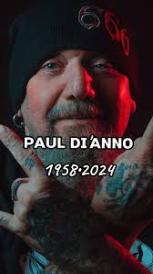 #pauldianno fallece a los 66 Años! 1958🔥2024 #ironmaiden 1er vocalista de  la banda de #heavymetal #IronMaiden entre 1977 y 1981