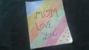 Head over to our mother's day slideshow maker and check out the awesome ways you can personalize your card and make her feel even more special! How To Make A Easy Card For Your Mom Mummy Ke Liye Greeting Mom Birthday Card Youtube