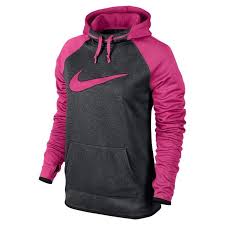 Black And Grey Nike Hoodie Nike All Time Swoosh Therma Fit Hoodie Pink Gray Women S Size M Nwt 60 Nike Hoodie Hoodies Nike Women Active Outfits