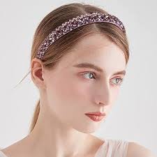 Mlysnd Fascia Strass, 3 pezzi, serra testa da donna, serra testa da  ragazza, antiscivolo, con strass, per la decorazione dei capelli delle  donne e delle ragazze (bianco, viola, rosa) : Amazon.it: Bellezza