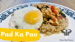 The recipe is vegan and gluten free. Pad Ka Pao A Healthy Stir Fried Chicken And Basil Dish