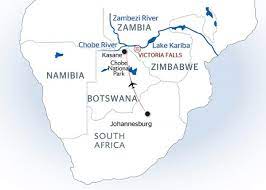 Module twenty activity two exploring africa. Jungle Maps Map Of Africa Zambezi River