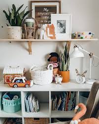 Organizing Toy Clutter Cute Ways To Decorate And Style Kid S Room S Shelves And The Ikea Kallax Shelving Unit Kids Room Shelves Kallax Kids Room Decor