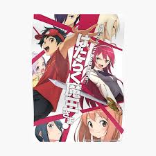 This genre, which we have seen with series such as black butler and miss kobayashi's dragon maid, takes an important place in japanese anime culture. The Devil Is A Part Timer Posters Redbubble