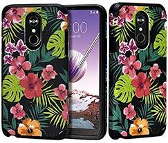 Amazon Com Phonelicious Lg Stylo 4 Plus Case Lg Stylo 4 Phone Cover Dual Layer Hybrid Slim Fit With Screen Protector Compatible With Lm Phone Phone Cover Case