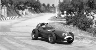 Stirling Moss Won The 1957 Pescara Grand Prix In 1957 Driving His Vanwall Grand Prix Vintage Race Car Race Around The World