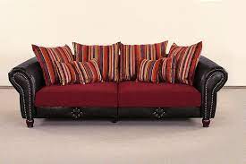Wie wird das sofa kolonialstil afrika in. Grant Factory Carlos Mega Sofa In Rot Anthrazit Mobel Letz Ihr Online Shop