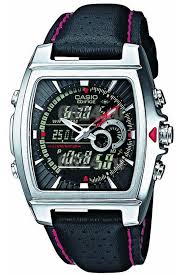 Casio Men S Efa 120l 1a1 Edifice Analog Digital Erkek Saat Erkek Kol Saatleri Dijital Saat