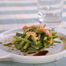 Recette Salade De Haricots Verts Au Saumon Recette Salade Haricot Salade Haricots Verts Haricots Verts