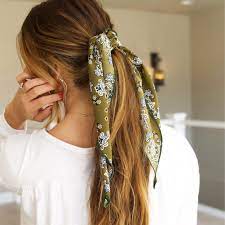 Neck Tie Hair Tie Scarves Hair Scarf Styles Hair Scarf Hairstyles