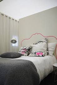 Headboard Painted On Wall Vosges Schlafzimmer Design Kopfteil Streichen Haus Deko
