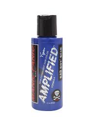 Manic Panic Amplified Semi Permanent Bad Boy Blue Hair Dye Dyed Hair Blue Boys Blue Hair Manic Panic Amplified