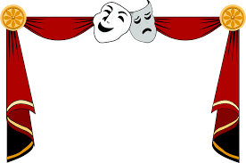 Curtains Free Stock Photo Illustration Of A Drama Masks And Curtains Frame 3627 Clip Art Theatre Free Clip Art