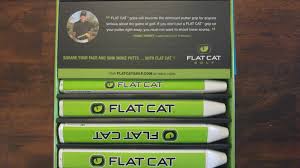 We simply took the original flat cat putter grip and gave it a new, tackier feel and sleek black color. Review Flat Cat Putter Grips