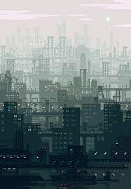 a8b2205a gif 500 718 arte 8 bits cidade desenho city art