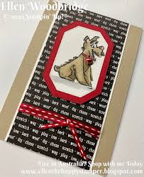 Ellen Woodbridge Independent Stampin Up Demonstrator Central Coast Nsw Australia Stampin Up Pampered Pets And Pet Sympathy Cards Pamper Pets Dog Cards