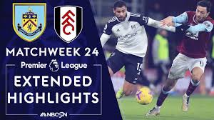 Fulham đang đứng trước nguy cơ rất lớn phải xuống chơi ở giải hạng nhất chỉ sau một mùa lên hạng. Burnley Vs Fulham Premier League Round 17 Stats H2h Lineups