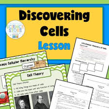 Life Science Discovery Of Cells Powerpoint Notes Worksh Cells Lesson Science Teaching Resources Cell Theory