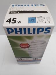 Dengan warna cool daylight yang nyaman di mata, memiliki tinggi 50mm dan lebar 47,3mm. Lampu Philips Helix 45 Watt Lampu Hemat Energi 45 Watt Lazada Indonesia