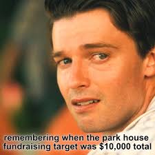 Yesterday's Park House price ≠ today's Park House price