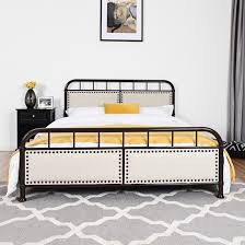 Shop wayfair for all the best metal queen bed frames. Gracie Oaks Mccaffrey Queen Platform Bed Wayfair