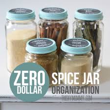 The wire mesh and the wood label is a nice attention to detail that adds to it's charm. A Zero Dollar Spice Storage Solution The Diy Mommy