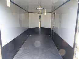 Very Nice Loaded Enclosed Trailer Interior With Aluminum Walls Enclosed Cargo Trailers Trailer Interior Enclosed Trailers