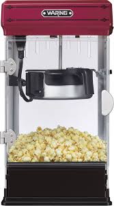 Popcorn maker with melting station. Best Buy Waring Pro 10 Cup Popcorn Maker Red Black Wpm28