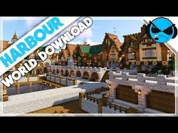 Join minecraft and unesco in a global build competition to design sustainable. Minecraft Harbour World Tour And Download Minecraft Docks Village Youtube In 2021 Minecraft Minecraft City Minecraft Medieval